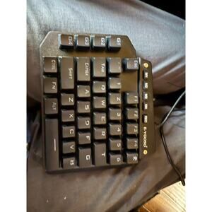 EYOSO K700 One-Handed Mechanical Gaming Keypad | Macro Programmable Keys | Wired